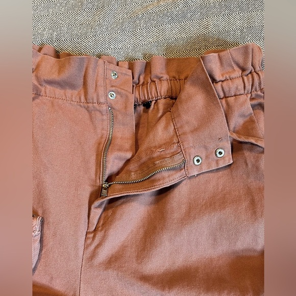 Nuon Paperbag Waist Barrel Cargo Jeans - Picture 8 of 13